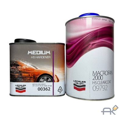 Лак LECHLER MACROFAN 2000 HS 1л+отв(09792)